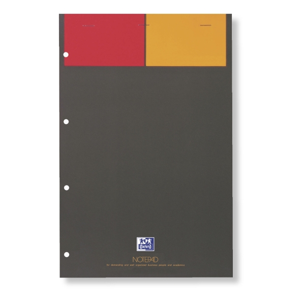 OXFORD INTERNATIONAL NOTEPAD A4 SQUARED 5X5+ 80G - 80 SHEETS