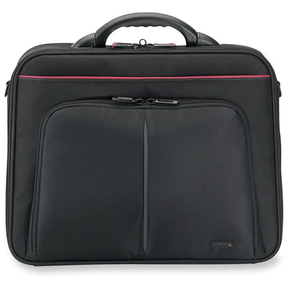 TARGUS CARRYING LAPTOP CASE, 19 1/4'' X 13 3/4'' X 4'', BLACK NYLON