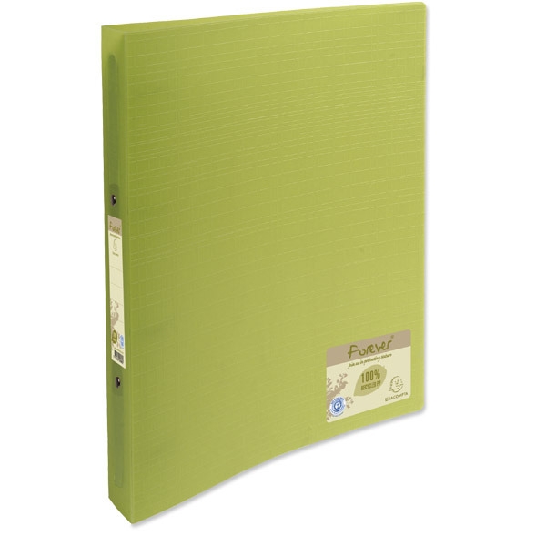 Forever 2-ring binder PP 30 mm green