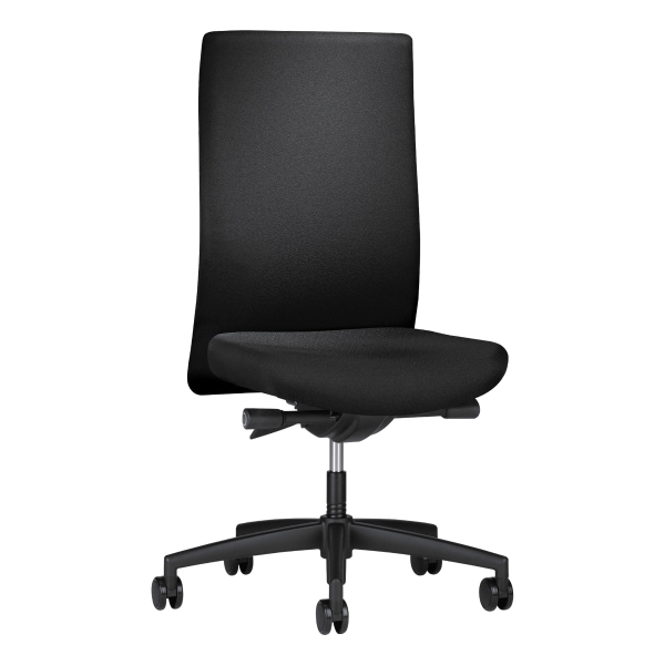 Interstuhl Younico 4142 Topline Chair Black - Arms Not Included