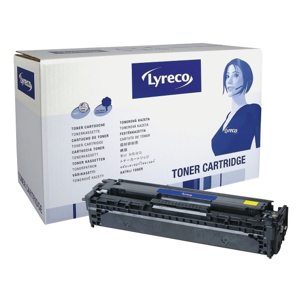 LYRECO LASER CARTRIDGE HP COMPATIBLE CLJCP1215/CM1312 CB542A - YELLOW