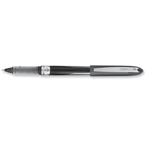 BIC TRIUMPH ROLLER BALL PEN, 0.7 MM POINT, BLACK