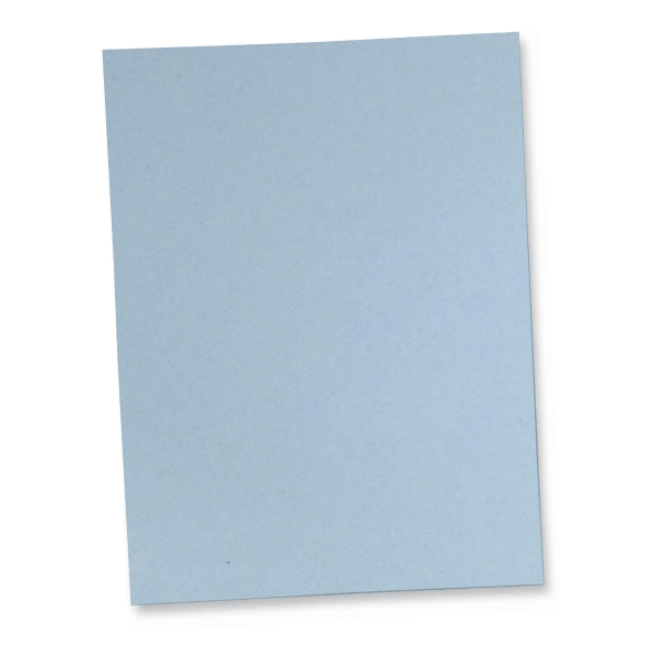 Lyreco folders A4 cardboard 250g blue - pack of 100