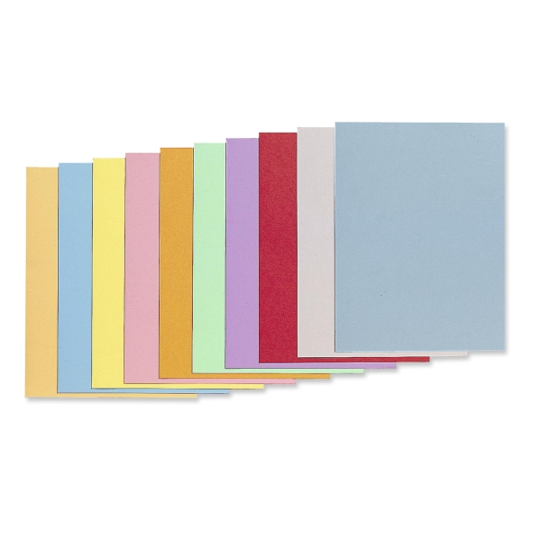 Lyreco folders A4 cardboard 250g roze - pack of 100