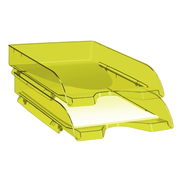 CEP PRO TONIC LETTER TRAY 64 X 260 X 345MM TRANSLUCENT GREEN