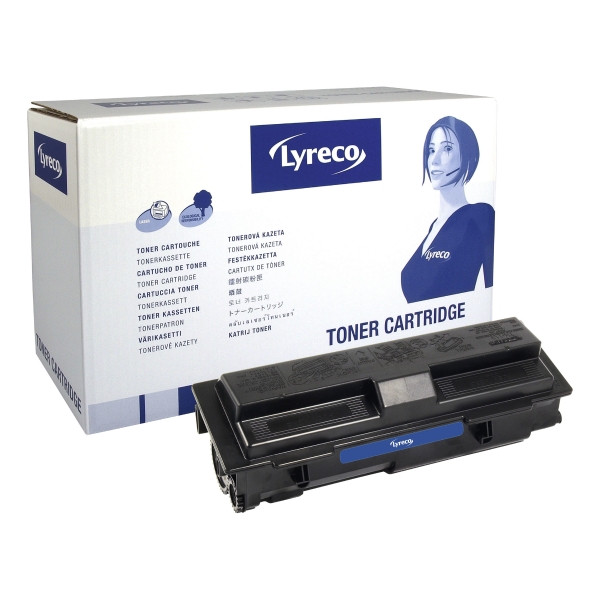 LYRECO COMPATIBLE KYOCERA TK110 LASER TONER CARTRIDGE BLACK