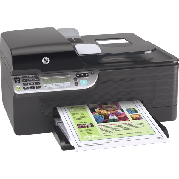 Fax Multifunções Tinta Colorida HP OfficeJet 4500w