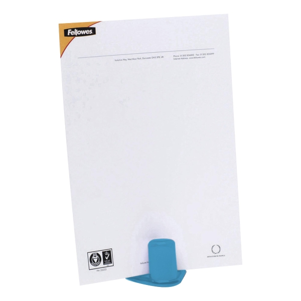 FELLOWES PAPER STAND BLUE