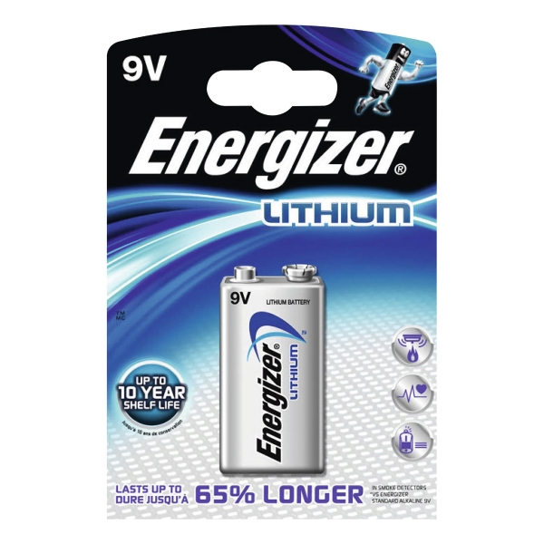 Baterie Energizer Ultimate Lithium, 9V, 1 kus
