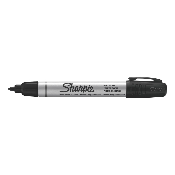 Sharpie Pro Permanent Markers Black - Pack Of 12