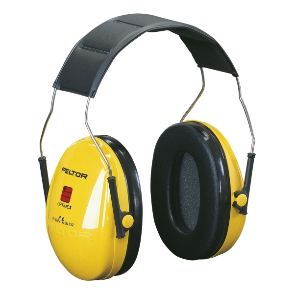 3M™ PELTOR™ OPTIME™ I  mušlové chrániče sluchu, žluté