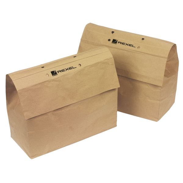 Rexel 2102247 paper shredder bags for shredders 23 liters - pack of 20