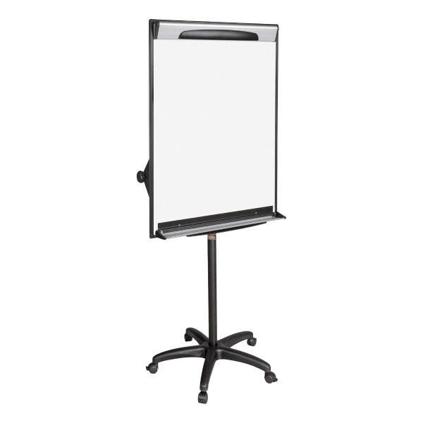 Paperboard mobile Bi-Office - réglable - magnétique - 70 x 100 cm