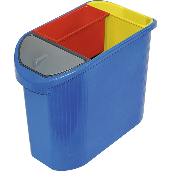 Papelera 25,3 l multicolor EXACOMPTA Expert Plus Dim: 480 x 365 x 240 mm.