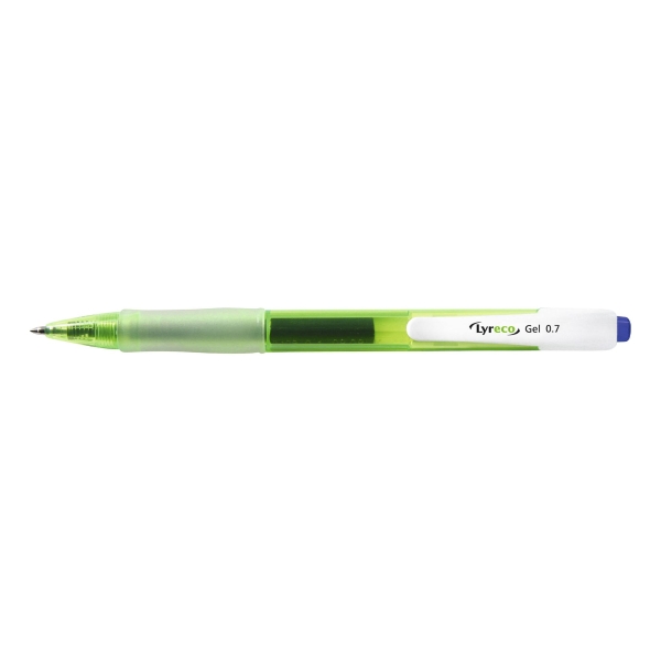 Lyreco Recycled gel pen retractable blue