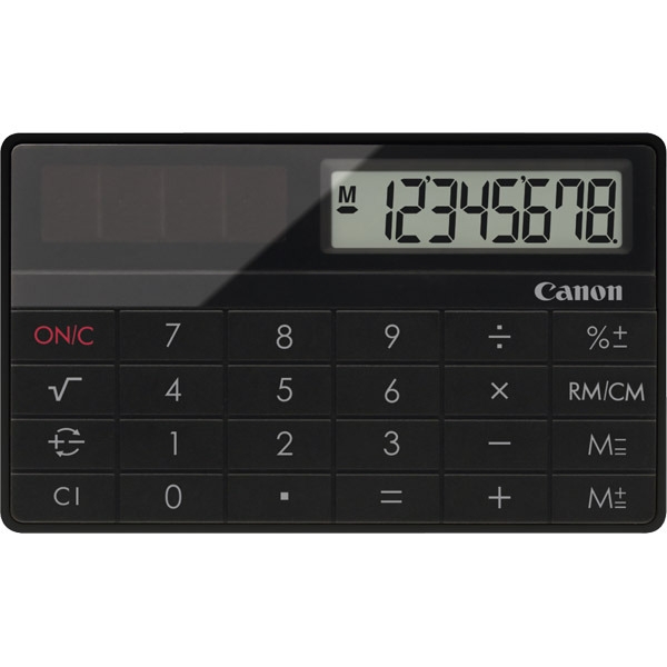 Calculadora de bolsillo CANON X-Mark I 8 dígitos color negro