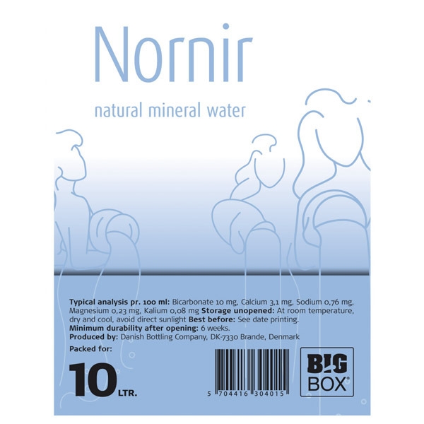 BIG BOX NORNIR MINERAL WATER 10L