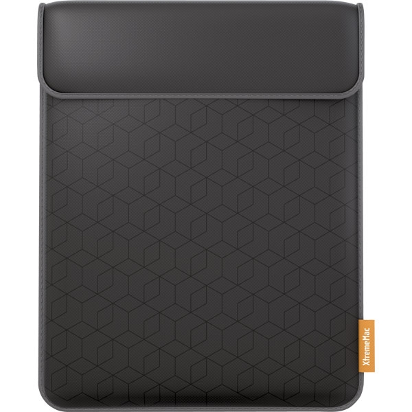 Xtrememac Neoprene ultradunne hoes zwart - voor iPad 1 en 2