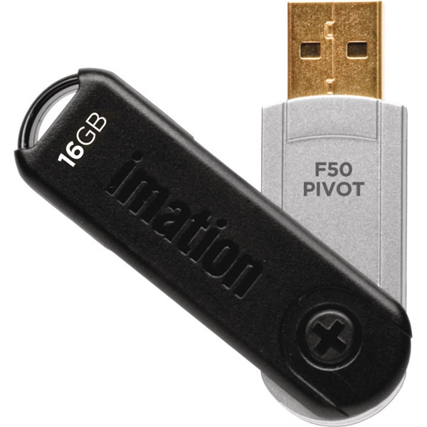 Imation defender F50 pivot USB muistitikku 16GB