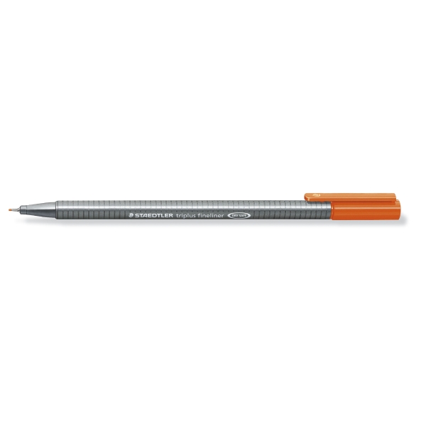 STAEDTLER 334-4 TRIPLUS FINELINER 0.3MM ORANGE