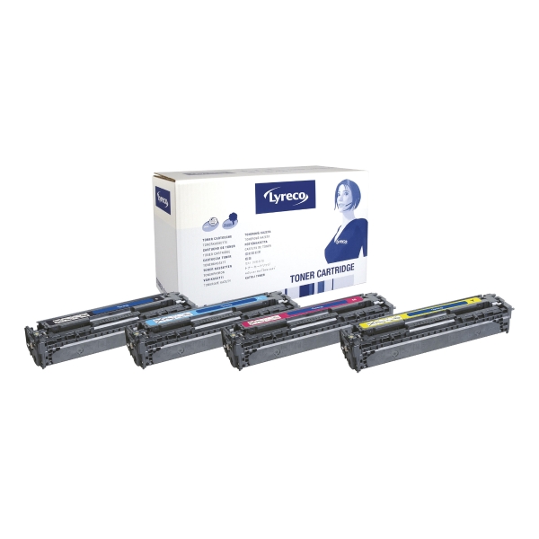 LYRECO HP CE322A COMPATIBLE LASER CARTRIDGE YELLOW