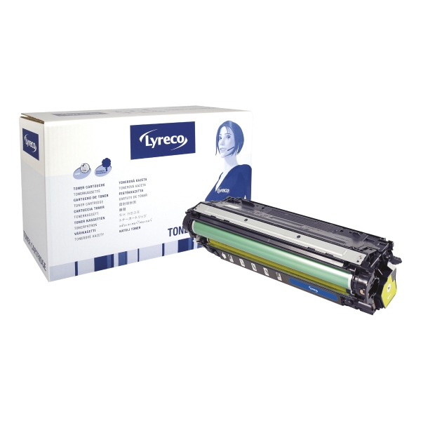 LYRECO HP CE742A COMPATIBLE LASER CARTRIDGE YELLOW