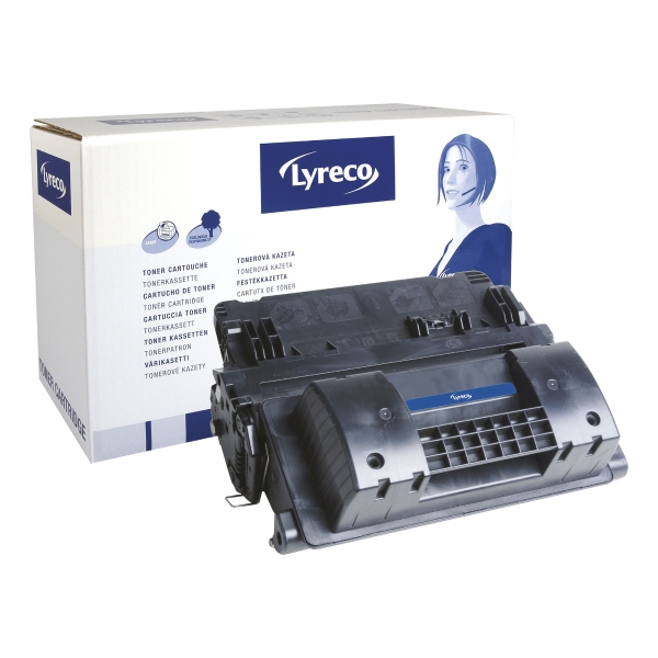 LYRECO HP CE390X COMPATIBLE LASER CARTRIDGE HIGH YIELD BLACK