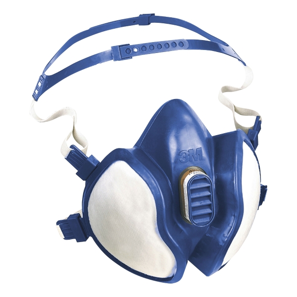 Media máscara desechable 3M 4255 para vapores y partículas