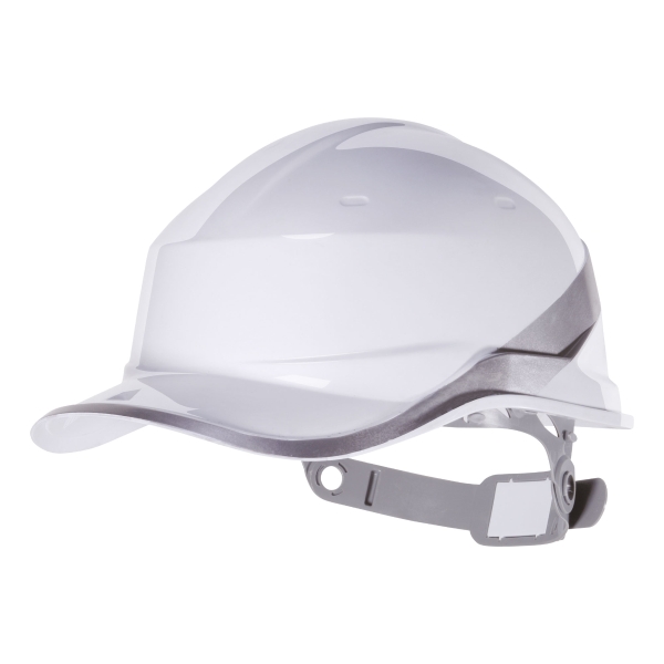 Casque de sécurité Deltaplus Diamond V - type casquette baseball - blanc