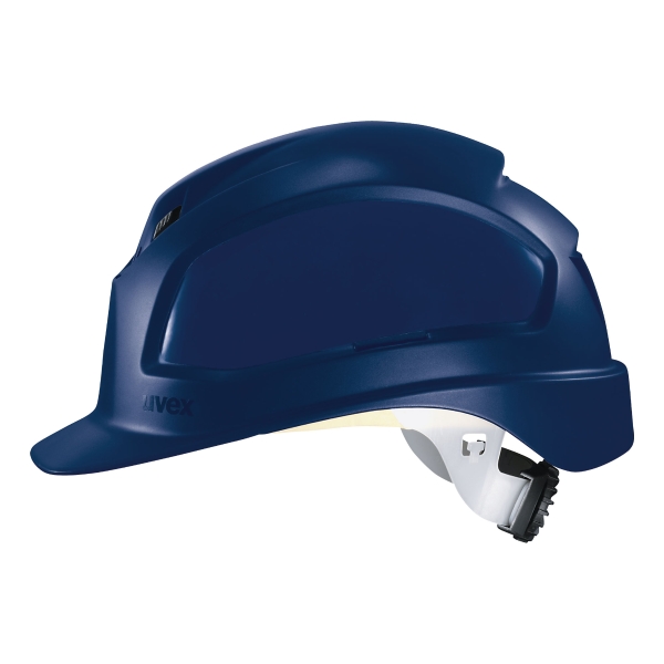 Schutzhelm Uvex 9772, Pheos B-WR, aus Kunststoff, Einstellbereich 52-61 cm, blau