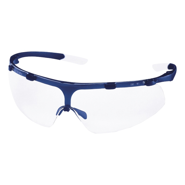 Schutzbrille Uvex 9178.065 Super Fit, Filtertyp 2C, navy blue, Scheibe farblos