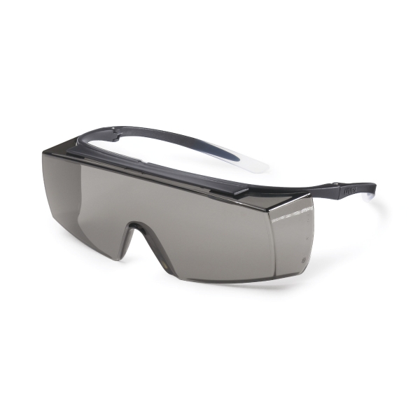 Okulary uvex super f OTG 9169, filtr przeciwsłoneczny UV 5-2,5, soczewka szara