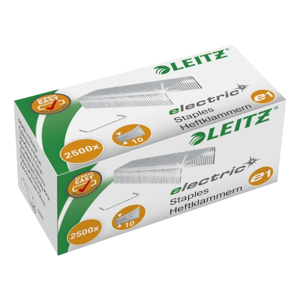 Leitz E-1 staples for 5532 - box of 2500
