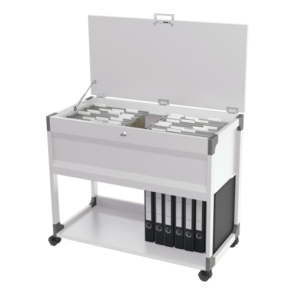 DURABLE 3787 SYSTEM FILE TROLLEY MULTI T