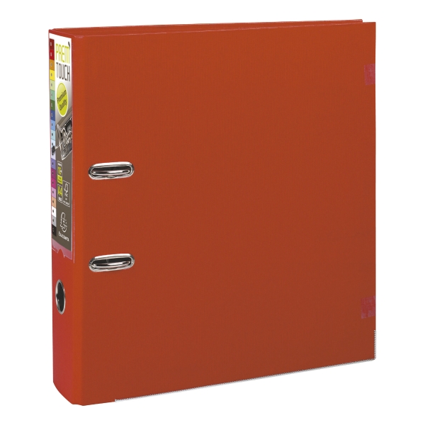 EXACOMPTA PREM TOUCH LEVER ARCH FILE 80MM RED
