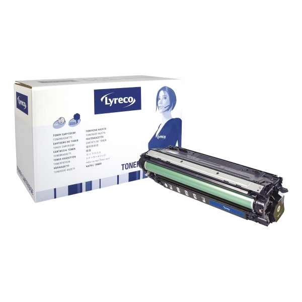 Lyreco Compatible 650A HP CE270A Laser Toner Cartridge Black