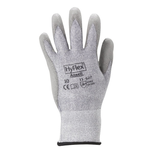 Paire de gants Ansell Hyflex 11-627 anti coupures gris taille 8