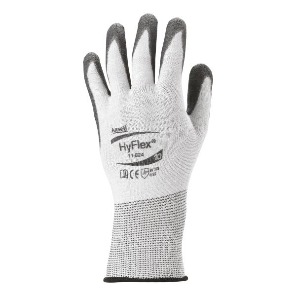 Paire de gants Ansell Hyflex 11-624 anti coupures gris taille 10