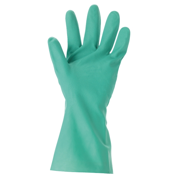 ANSELL SOL-VEX 37-675 NBR CHEMICAL GLOVES GREEN SIZE 10 - 1 PAIR