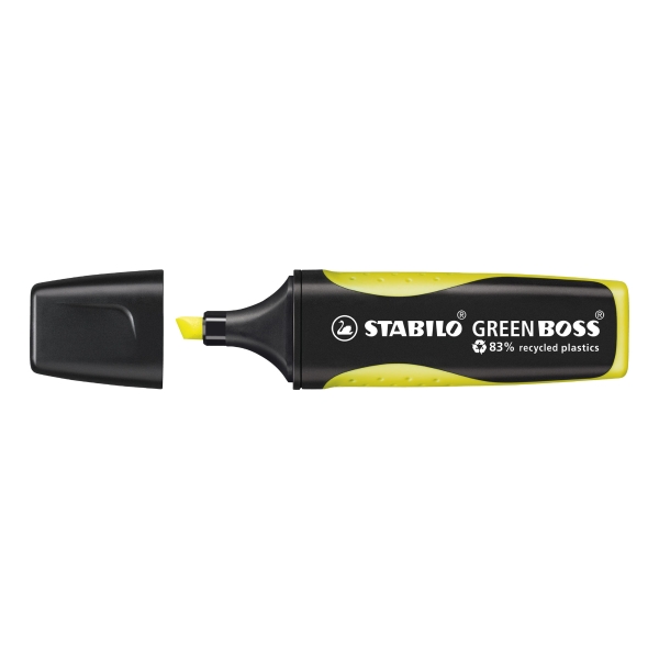 STABILO GREEN BOSS HIGHLIGHTER YELLOW