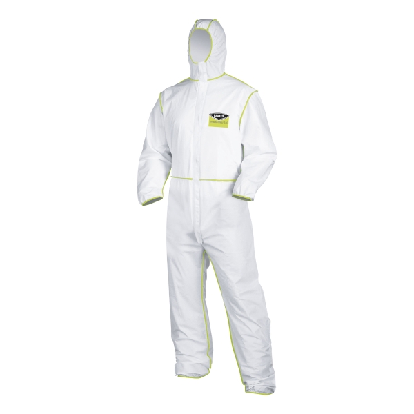 UVEX SILWEAR COVERALL CAT3 WH/LIM XL