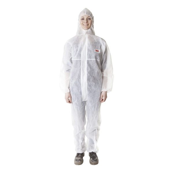 3M 4500 beschermende Coverall Categorie 1 wit - maat  XXL