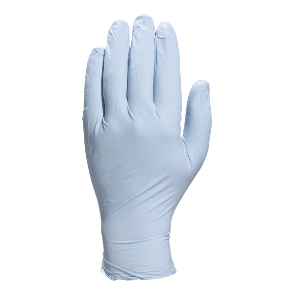 Delta Plus Venitactyl 1400PB100 nitrile gloves - size 7/8 - box of 100