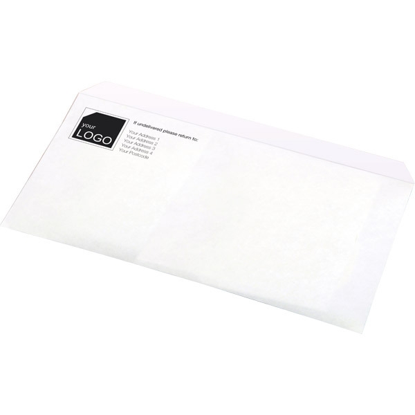1000 DL Peel & Seal Envelope 100gsm Black