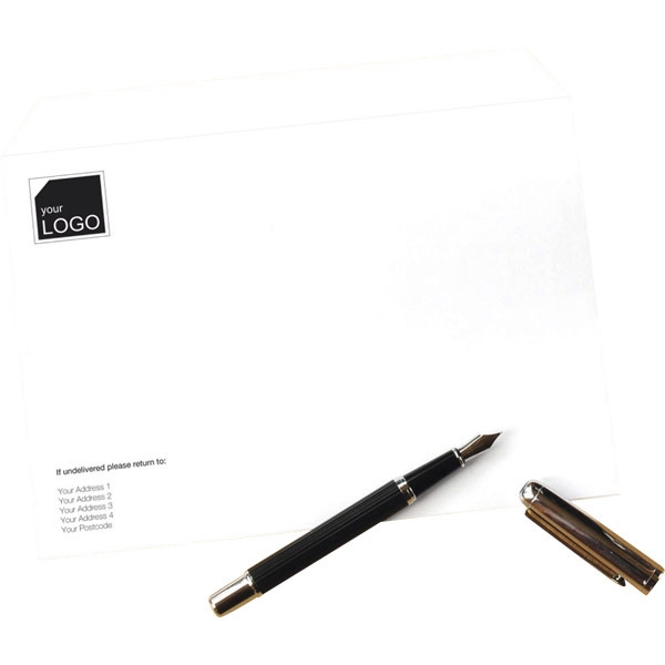 1000 C5 Peel & Seal Envelope 120gsm Black