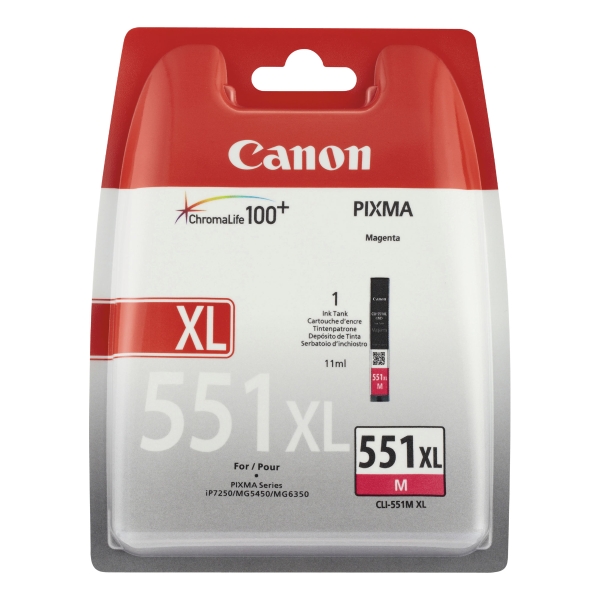 Canon CLI-551XL inktcartridge rood high capacity [15ml]