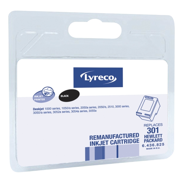 LYRECO I/JET CART COMP HP301 CH561EE BLK