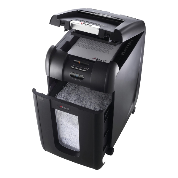 Rexel Auto+ 300X shredder cross-cut - 330 pages - 1 to 10 users