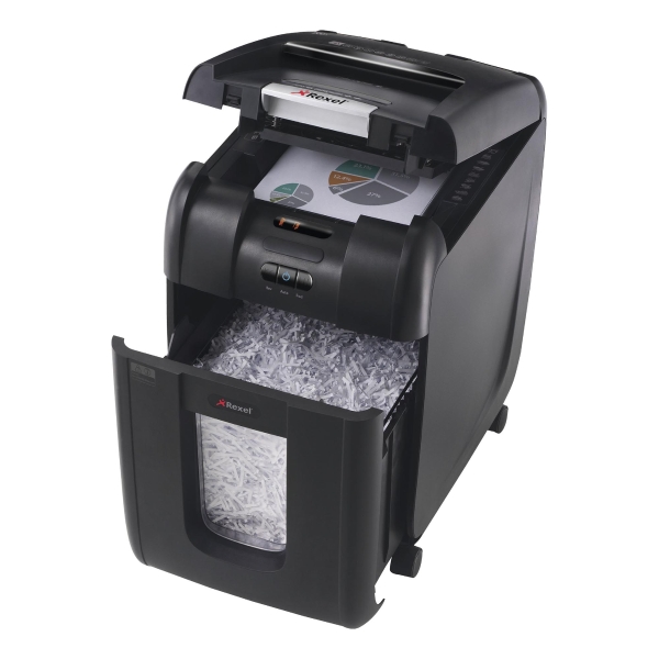Rexel Auto+ 200X shredder cross-cut - 220 pages - 5 to 10 users