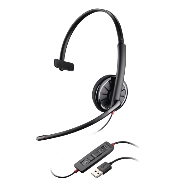 Słuchawki PLANTRONICS Blackwire C310, przewodowe jednouszne, PC